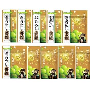 忍者めし 金の鎧 マスカット味 120g ×30 袋 Amazon | 2個セット 【金の鎧/マスカット味】忍者めし金の鎧